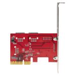 Tarjeta PCIe SATA StarTech.com con 6 puertos, 6Gbps de velocidad, bracket de perfil bajo y conectores SATA apilados, SKU 6P6G-PCIE-SATA-CARD
