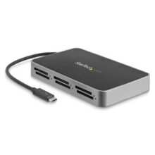 Lector de tarjetas de memoria StarTech.com Thunderbolt 3 con 6 ranuras para SD, modelo portátil SKU 6SD4FCRTB3C