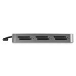 Lector de tarjetas de memoria StarTech.com Thunderbolt 3 con 6 ranuras para SD, modelo portátil SKU 6SD4FCRTB3C
