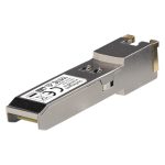 Imagen del StarTech.com Módulo Transceptor SFP+ Compatible con HPE 813874-B21. Conector SFP a RJ45 Cat6/Cat5e, velocidad Ethernet Gigabit de 10Gb y alcance de 30m