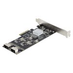 StarTech.com Tarjeta PCIe de 8 Puertos SATA. Adaptadora de Expansión PCI Express con 4 Controladores de Host. SKU: 8P6G-PCIE-SATA-CARD
