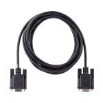 Imagen del StarTech.com Cable Serie RS232 de 3m para módem nulo, crossover cruzado serial, con cable DB9 de puerto COM hembra a macho y compatible con dispositivos DTE, SKU 9FMNM-3M-RS232-CABLE