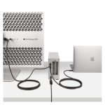 Cable Thunderbolt StarTech.com de 2 metros, 40 Gbit/s en color negro, SKU A40G2MB-TB4-CABLE