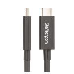 Cable Thunderbolt StarTech.com de 2 metros, 40 Gbit/s en color negro, SKU A40G2MB-TB4-CABLE
