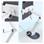 Soporte ajustable de sobremesa StarTech para tablet con capacidad de 1kg y montaje en pared. Incluye base ergonómica, giro, rotación e inclinación. SKU ADJ-TABLET-STAND-W
