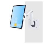Soporte ajustable de sobremesa StarTech para tablet con capacidad de 1kg y montaje en pared. Incluye base ergonómica, giro, rotación e inclinación. SKU ADJ-TABLET-STAND-W