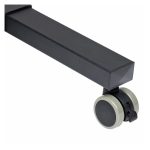 Soporte móvil de StarTech.com para proyector y ordenador portátil, modelo con carrito de servicio pesado, 2 estantes y altura ajustable. SKU ADJPROJCART.