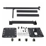 Soporte móvil de StarTech.com para proyector y ordenador portátil, modelo con carrito de servicio pesado, 2 estantes y altura ajustable. SKU ADJPROJCART.