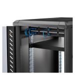 Estante ajustable StarTech.com 1U para rack de servidores, soporte de 150kg, bandeja de 19 pulgadas ajustable de 49,5 a 96,5cm y 27,5 pulgadas (69,8cm) de profundidad, SKU ADJSHELFHD.