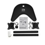 Soporte vertical de acero para dos monitores StarTech.com con base ajustable VESA, diseño de servicio pesado para pantallas de hasta 27 pulgadas, SKU ARMBARDUOV