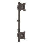 Soporte vertical de acero para dos monitores StarTech.com con base ajustable VESA, diseño de servicio pesado para pantallas de hasta 27 pulgadas, SKU ARMBARDUOV