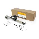 Soporte VESA de cubículo StarTech para monitor de hasta 34 pulgadas, ergonómico y ajustable en altura. SKU ARMCBCLB.
