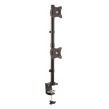 Base de soporte vertical VESA ajustable StarTech.com para dos monitores de hasta 27 pulgadas, SKU: ARMDUALV