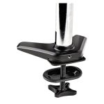 StarTech.com brazo de soporte de escritorio para un monitor VESA de hasta 32 pulgadas o ultraancho de 49 pulgadas y 8kg, modelo con base de mordaza. SKU: ARMPIVOTE2