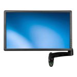 Soporte para monitor de pared StarTech, color negro, ajustable para pantallas de hasta 30 pulgadas, SKU ARMPIVWALL