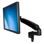Soporte para monitor de pared StarTech, color negro, ajustable para pantallas de hasta 30 pulgadas, SKU ARMPIVWALL