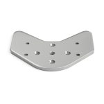 Soporte de montaje StarTech para cuatro monitores con movimiento total, modelo ARMQUADPS. Diseño premium y ajustable.