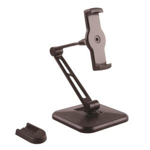 Soporte StarTech.com con brazo ajustable para tablet, pivotante para montaje en pared, SKU ARMTBLTDT. Para tablets de diferentes tamaños y fácil instalación.