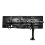 Imagen del StarTech.com Brazo para 3 Monitores de montaje en escritorio, soporte VESA para monitores de hasta 27 pulgadas, SKU ARMTRIO.