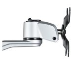 StarTech.com brazo de montaje en pared para soporte de monitores VESA de hasta 30 pulgadas, modelo premium con brazo articulado de 26cm, SKU ARMWALLDS2