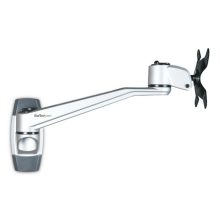 StarTech.com brazo de montaje en pared para soporte de monitores VESA de hasta 30 pulgadas, modelo premium con brazo articulado de 26cm, SKU ARMWALLDS2