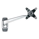 StarTech.com brazo de montaje en pared para soporte de monitores VESA de hasta 30 pulgadas, modelo premium con brazo articulado de 26cm, SKU ARMWALLDS2