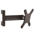 Soporte de pared de doble giro para monitor StarTech, montura VESA, compatible con pantallas de hasta 27 pulgadas, SKU: ARMWALLDS