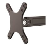 Soporte de pared StarTech.com, de un solo giro para monitores de hasta 27 pulgadas con montura VESA SKU ARMWALLS