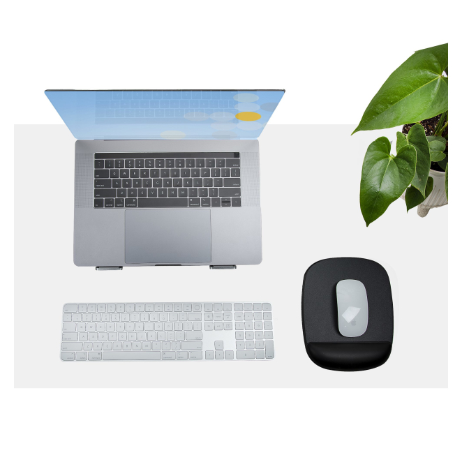 StarTech.com Alfombrilla de Ratón con Reposamuñecas (17x18x2cm), Alfombrilla de Ratón Ergonómica con Reposamuñecas de Gel y Base Antideslizante - Alfombrilla de Mouse 5 StarTech.com Alfombrilla de Ratón versátil y duradera