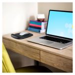 StarTech.com Alfombrilla de Ratón Ergonómica con Reposamuñecas de Gel y Base Antideslizante, 17x18x2cm, SKU B-ERGO-MOUSE-PAD