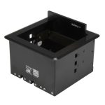 StarTech.com caja de gestión de cableado BOX4CABLE para mesas de conferencia con conectividad de sobremesa