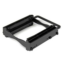 StarTech.com bracket de montaje para 2 unidades de discos duros o SSD de 2,5 pulgadas en bahía de 3,5 pulgadas, modelo BRACKET225PT, sin necesidad de herramientas