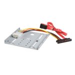 StarTech.com Juego Kit Adaptador Bandeja de Montaje Unidad de Disco Duro SATA de 2.5 pulgadas a 3.5, SKU: BRACKET25SAT
