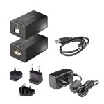 StarTech.com Extensor USB 2.0 por Cable Cat5e/Cat6 (RJ45), SKU C15012-USB-EXTENDER. Juego adaptador con conexión Ethernet y alargador USB alimentado externamente con velocidad de 480Mbps.