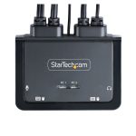StarTech.com C2-H46-UAC-CBL-KVM interruptor KVM de color negro, ideal para gestión de múltiples computadores con conectividad superior. SKU: C2-H46-UAC-CBL-KVM.