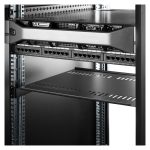 StarTech.com bandeja estante ventilado de 1U para armario rack de servidores de 19 pulgadas, 16 pulgadas de profundidad, acero de servicio pesado, capacidad 20kg, SKU CABSHELF116V