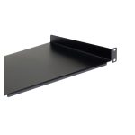 Bandeja Estante de 1U StarTech.com para armario rack de servidores, 10 pulgadas de profundidad, capacidad de 20kg, acero negro SKU: CABSHELF1U10