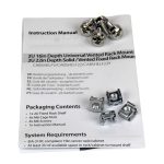 Estante ventilado StarTech.com para armario rack de servidores 2U, 22 pulgadas de profundidad, fija con capacidad de 22kg, SKU CABSHELF22V