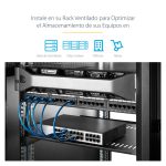 Imagen de la bandeja estante ventilado StarTech para armario rack de servidores de 1U y 19 pulgadas con capacidad de 20kg, SKU CABSHELFV1U