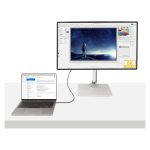 StarTech.com cable USB4 de 1m con conexión USB-C, certificado USB-IF para velocidades de 40Gbps y 100W de Power Delivery, SKU CC1M-40G-USB-CABLE