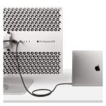 StarTech.com cable USB4 de 1m con conexión USB-C, certificado USB-IF para velocidades de 40Gbps y 100W de Power Delivery, SKU CC1M-40G-USB-CABLE