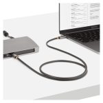 StarTech.com cable USB4 de 1m con conexión USB-C, certificado USB-IF para velocidades de 40Gbps y 100W de Power Delivery, SKU CC1M-40G-USB-CABLE