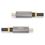 StarTech.com cable USB4 de 1m con conexión USB-C, certificado USB-IF para velocidades de 40Gbps y 100W de Power Delivery, SKU CC1M-40G-USB-CABLE