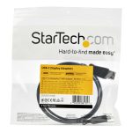 StarTech.com Cable de 1m USB-C a DisplayPort 1.4, convertidor adaptador de vídeo USB Tipo C con soporte 8K/5K/4K, HBR3, HDR, DSC, SKU CDP2DP141MB