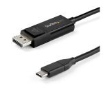 StarTech.com cable USB-C a DisplayPort 1.4 de 2 metros, bidireccional, SKU CDP2DP142MBD