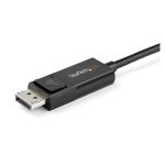 StarTech.com cable USB-C a DisplayPort 1.4 de 2 metros, bidireccional, SKU CDP2DP142MBD