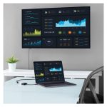 StarTech.com Adaptador USB C a DVI de color negro con resolución 1920x1200, SKU CDP2DVI, para conectar dispositivos USB Tipo C a pantallas o proyectores DVI-D.