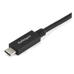 StarTech.com Cable de 1m USB-C a DVI en color negro, con resolución de 1920 x 1200. SKU: CDP2DVIMM1MB