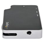 StarTech.com Adaptador Multipuertos USB C CDP2HVGUASPD con HDMI 4K, VGA, PD Pass-through 100W, 2 Puertos USB y Lector MicroSD