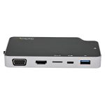 StarTech.com Adaptador Multipuertos USB C CDP2HVGUASPD con HDMI 4K, VGA, PD Pass-through 100W, 2 Puertos USB y Lector MicroSD
